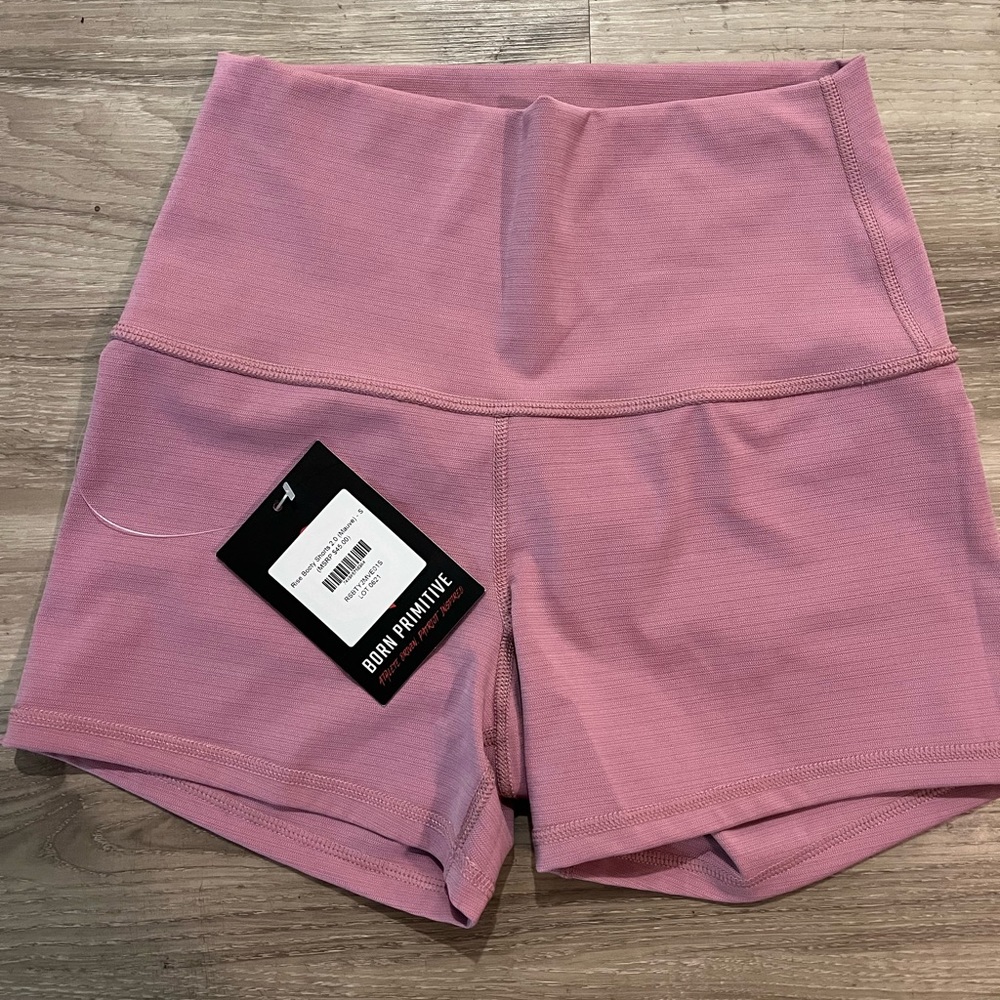 Born Primitive High Rise Booty Shorts SZ S